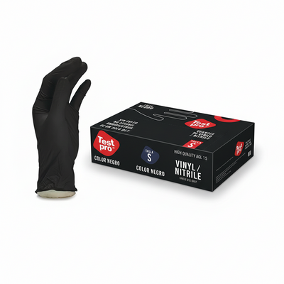 Guantes de Vinilo / Nitrilo Negros
