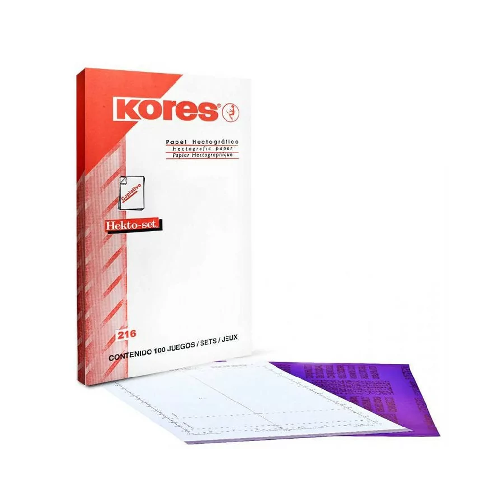 Hectográfico KORES Unidad