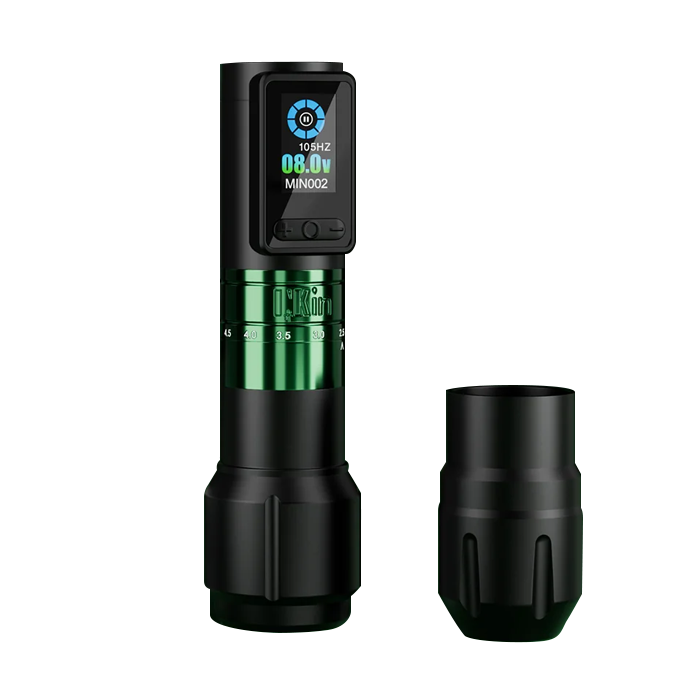 MÁQUINA INFERNO MATTE GREEN - DOBLE BATERÍA