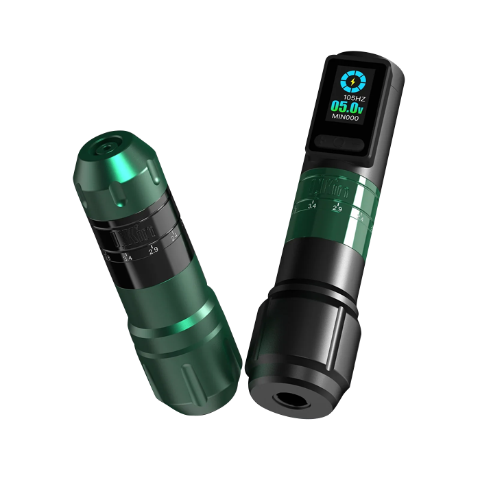 MÁQUINA INFERNO MATTE GREEN - DOBLE BATERÍA