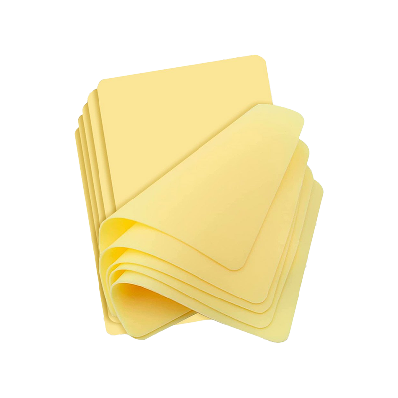 PIEL SINTETICA DELGADA AMARILLA A4