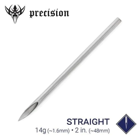 Precision Needles PLANAS Piercing x Unidades