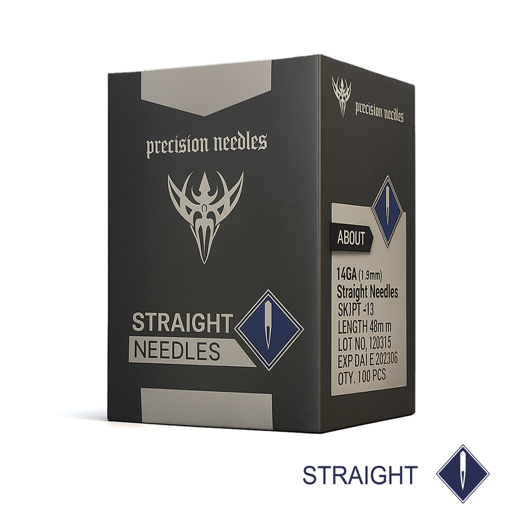 PRECISION NEEDLES AGUJA RECTA PARA PIERCINGS