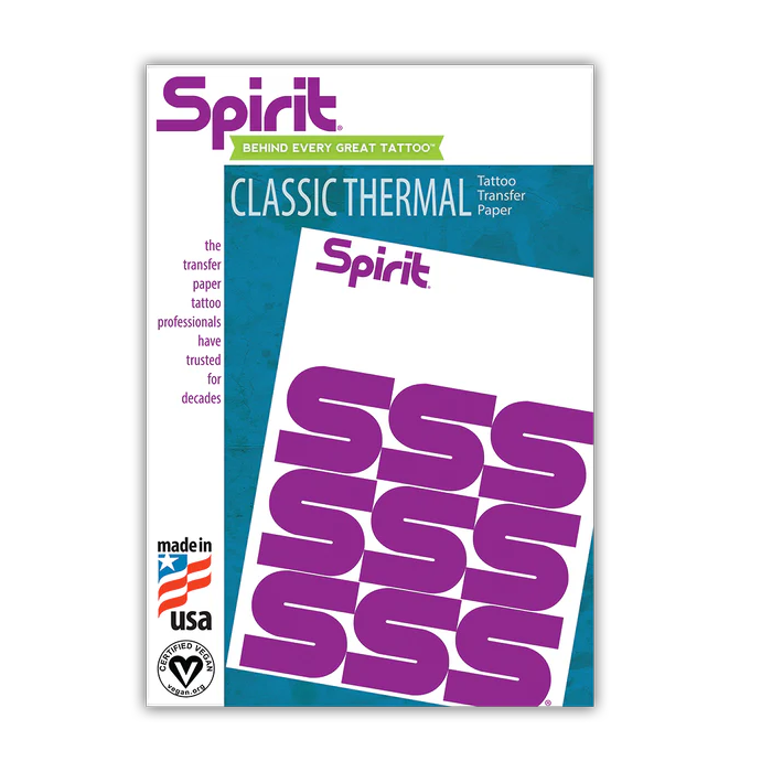Papel Termocopiadora Spirit Carta x100