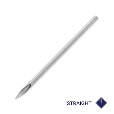 PRECISION NEEDLES AGUJA RECTA PARA PIERCINGS