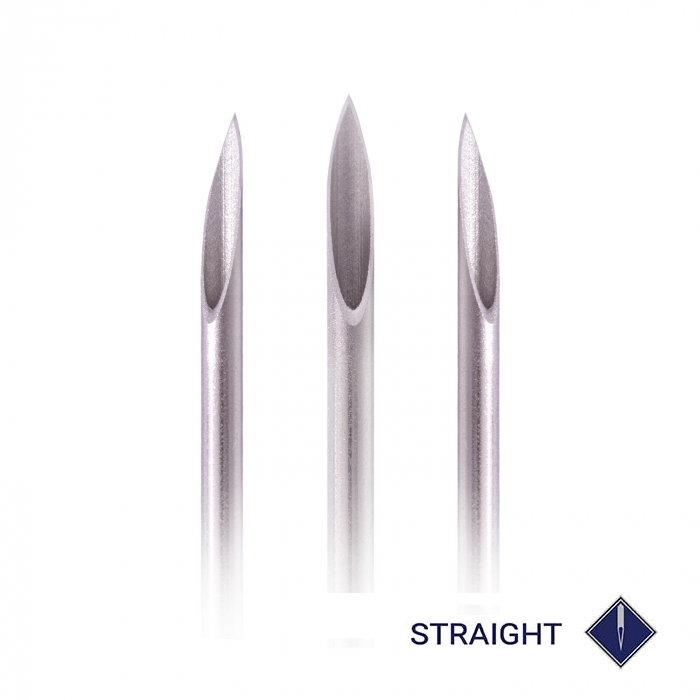 PRECISION NEEDLES AGUJA RECTA PARA PIERCINGS