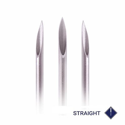 PRECISION NEEDLES AGUJA RECTA PARA PIERCINGS