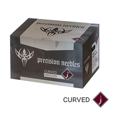 PRECISION NEEDLES AGUJAS CURVAS PARA PIERCING ESTÉRILES (1UND)