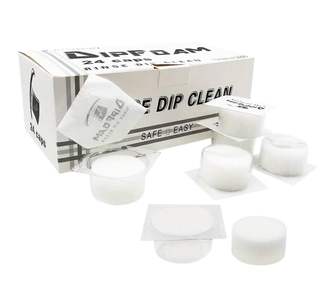 Dip Foam - Cápsulas de Espuma Limpiadora para Tatuajes